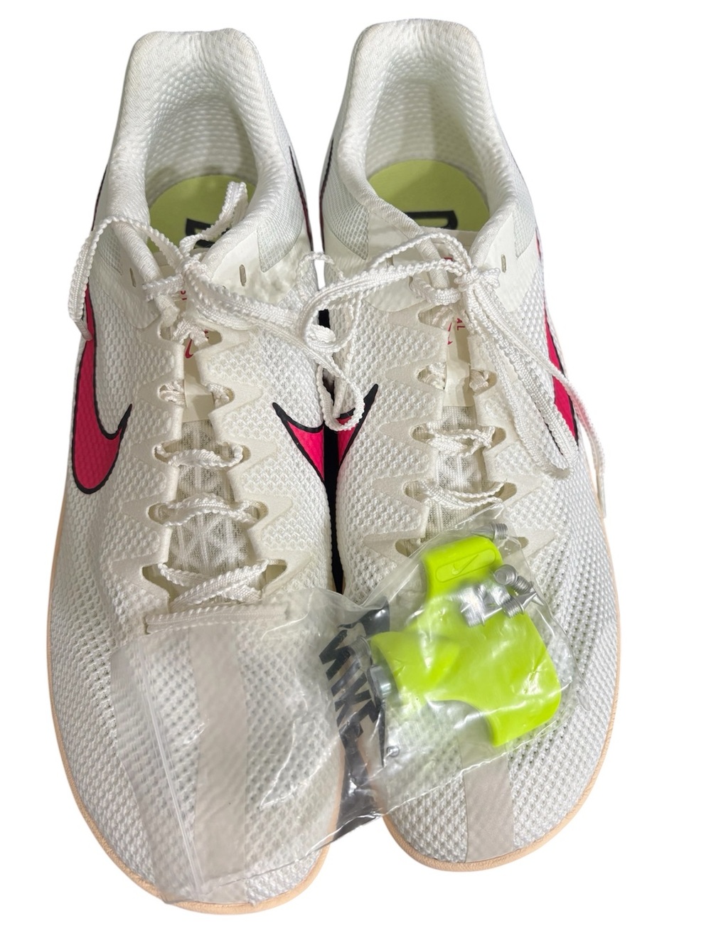 Size 10.5 - Nike Zoom Rival Sailβ Light Lemon Twist Fierce Pink NWOB